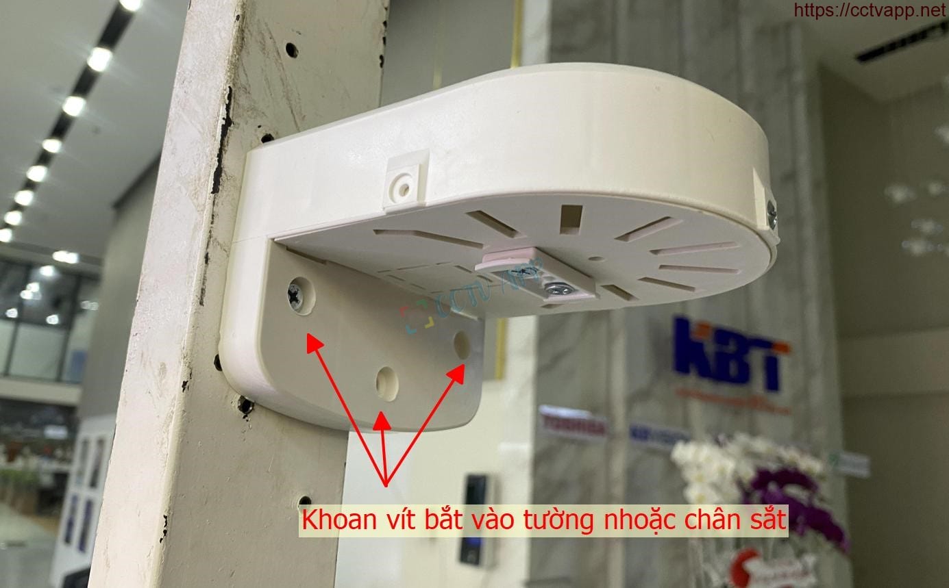 Hướng dẫn lắp đặt chân đế Camera WiFi Imou Ezviz Application System