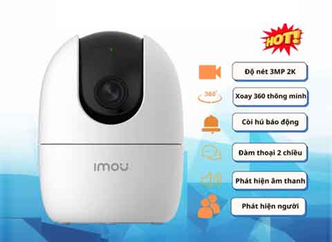 Camera XOAY 360 IMOU Ranger 2 | A32P 3MP 2K