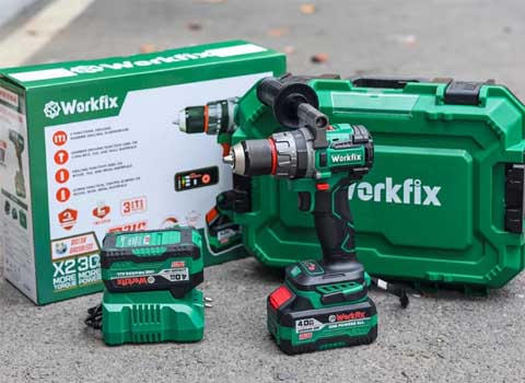 Khoan pin 13mm | WF-ID13100AK lực siết 100Nm, Không Chổi Than