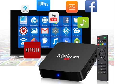 Android TV Box MXQ PRO 4K bản 32GB+512GB Tiếng Việt