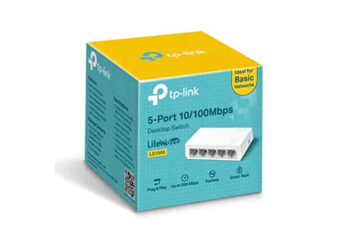 Switch TP-Link LS1005 | 5 Port 10/100Mbps chính hãng