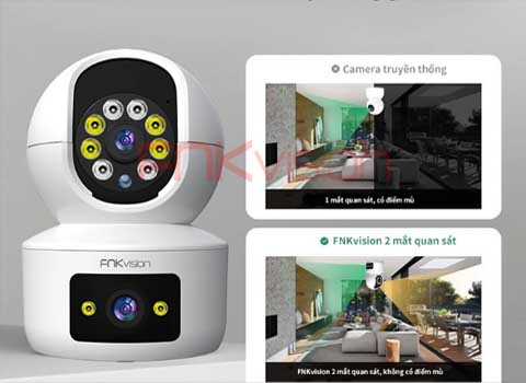 Camera WiFi YOOSEE 11 LED FNKvision 5.0Mpx Full HD New 2023