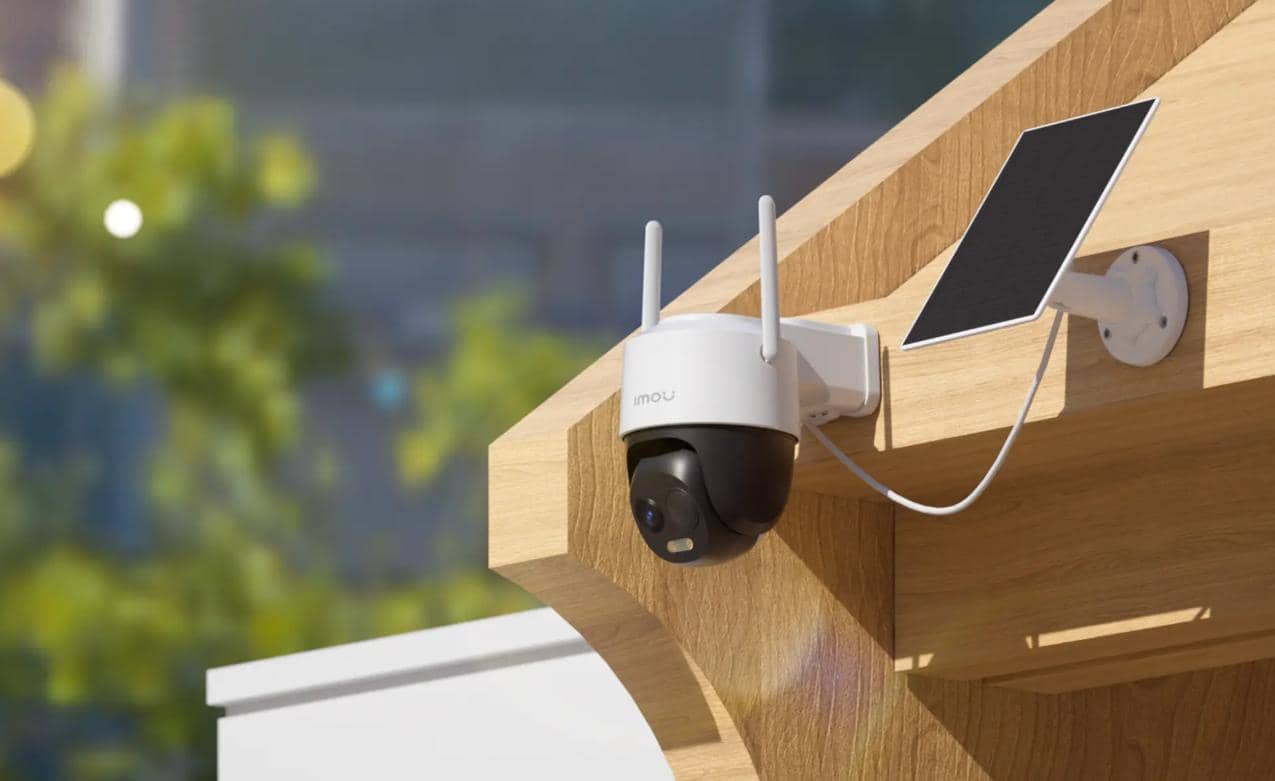 Imou Cell PT 2C Camera – Rechargeable Battery Outdoor WiFi Camera, 360° Pan/Tilt, Solar Powered Support